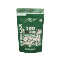 Purize Aktivkohlefilter Regular 9mm, 100Stk. Weiß