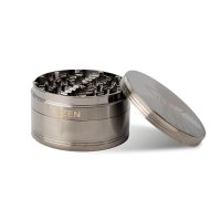 HIZEN Vaporizers Basic Grinder Gun Metal 100 mm