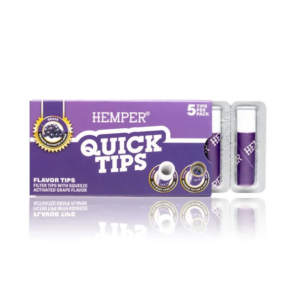 Hemper QuickTips, 5Stk - Grape