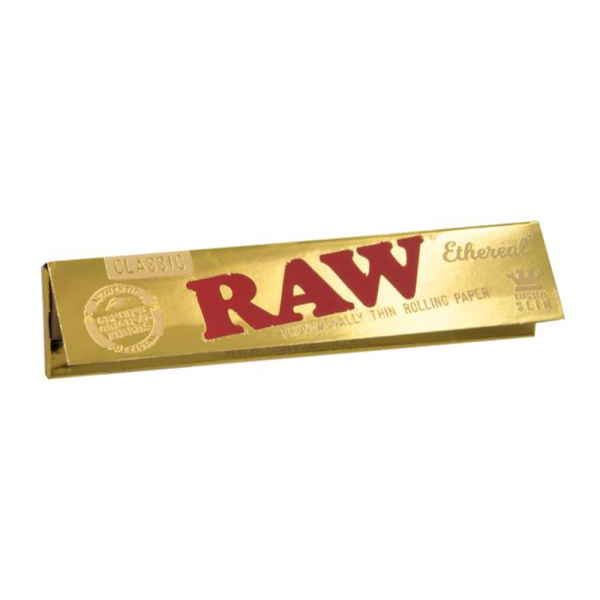 Raw Papers Ethereal Classic King Size Slim Gold