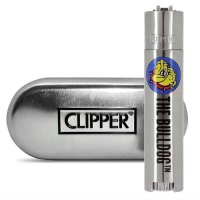 Clipper Metall Silber Gradient