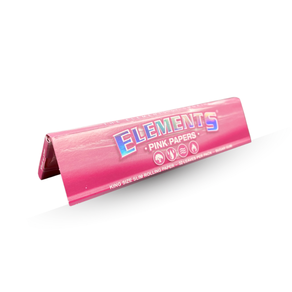 Elements Papers King Size Slim Pink
