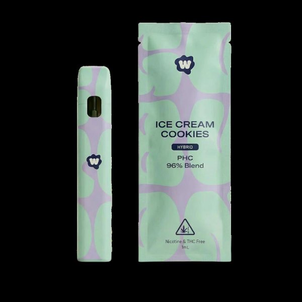 WeedForFriends PHC Vape Pen 1ml Ice Cream Cookies
