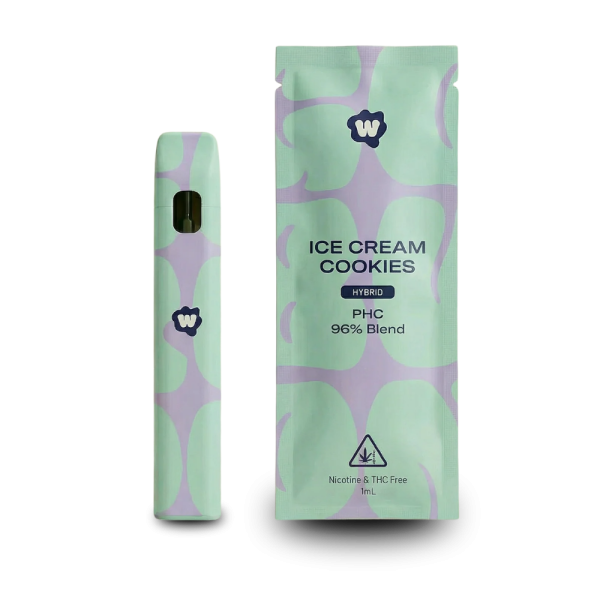 WeedForFriends PHC Vape Pen 1ml Ice Cream Cookies