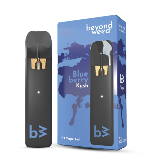 Beyond Weed B3 Max Blend Vape Pen 1ml Blue Berry Kush