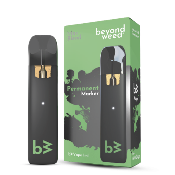 Beyond Weed B3 Max Blend Vape Pen 1ml Permanent Marker