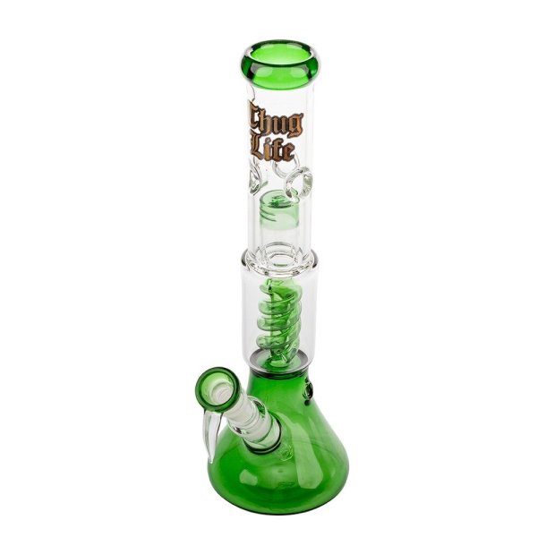 Bong Glas Thug Life OG Serie V2 Grün