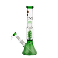 Bong Glas Thug Life OG Serie V2 Grün