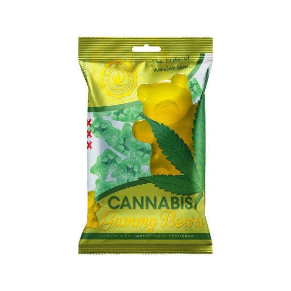 Multitrance Cannabis Gummibärchen Bears, 100g