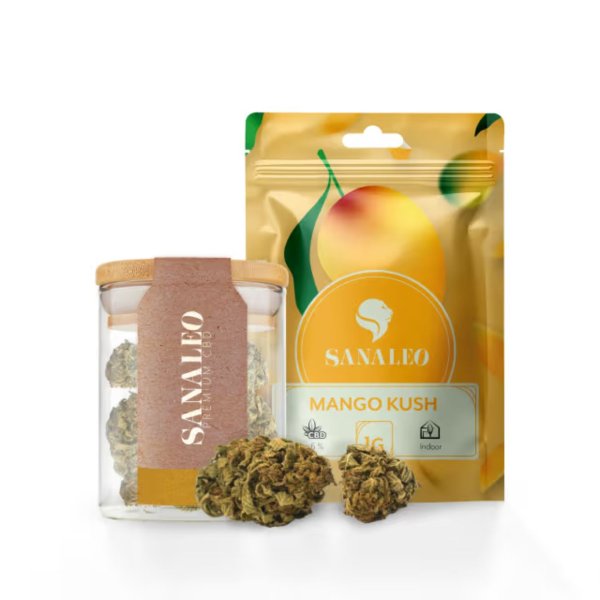 Sanaleo CBD Blüten (1g) Mango Kush