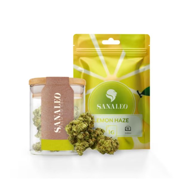 Sanaleo CBD Blüten (1g) Lemon Haze