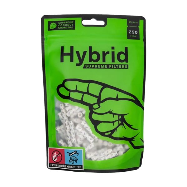 Hybrid Supreme Aktivkohlefilter 250Stk.
