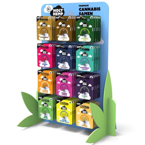 Holy Hemp Samen Iconic Genetics - 2 Display