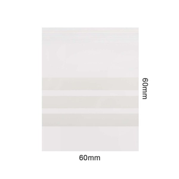 Zipper Bags 40mm x 60mm, 100Stk