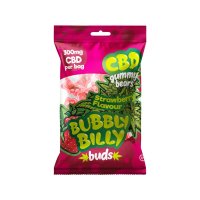 Bubbly Billy Gummibärchen CBD Strawberry, 100g