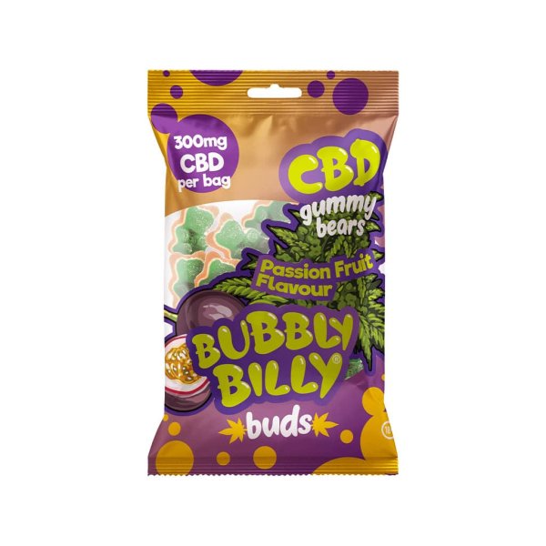 Bubbly Billy Gummibärchen CBD Passion Fruit 100g