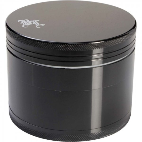 Grinder Black Leaf 4-tlg. Riesen-Grinder Durchmesser 90mm Schwarz