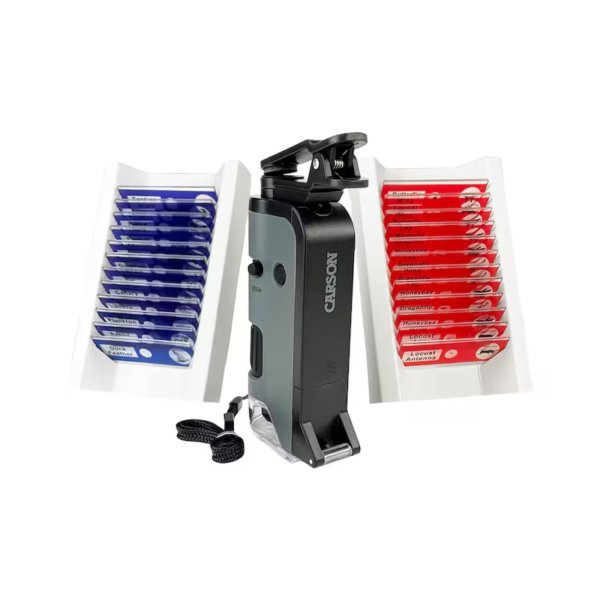 Carson LED Mikroskop + 24 Präparate