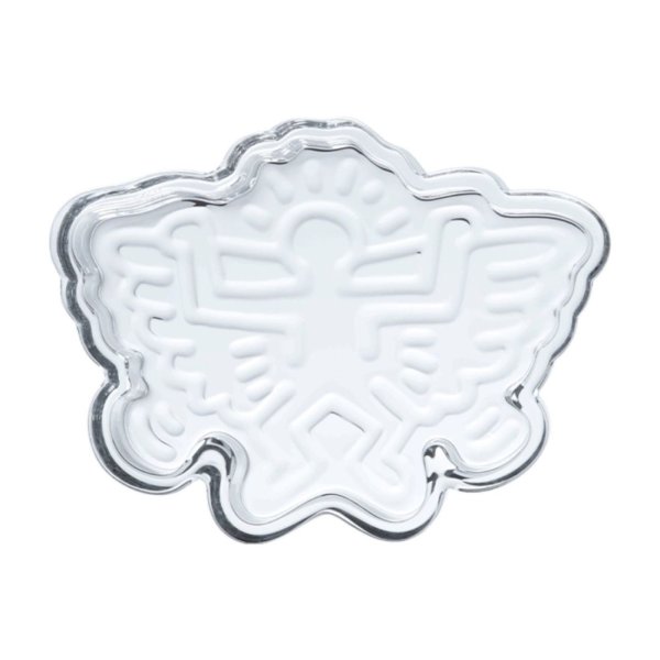 K. Haring Glass Catchall Aschenbecher, Angel Bat
