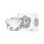 K. Haring Glass Catchall Aschenbecher, Angel Bat