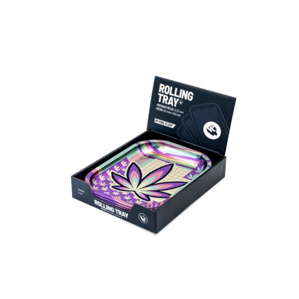 Metal Rolling Tray Leaves 36б 1 Stk. (140 mm x 180 mm)