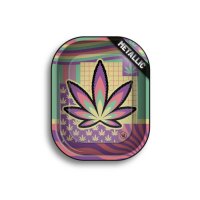 Metal Rolling Tray Leaves 36б 1 Stk. (140 mm x 180 mm)