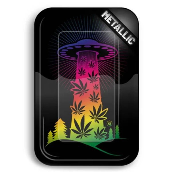 Fire Flow Rolling Tray Metal 420 Ufo Gradient Box 1Stk. (275 mm x 175 mm)