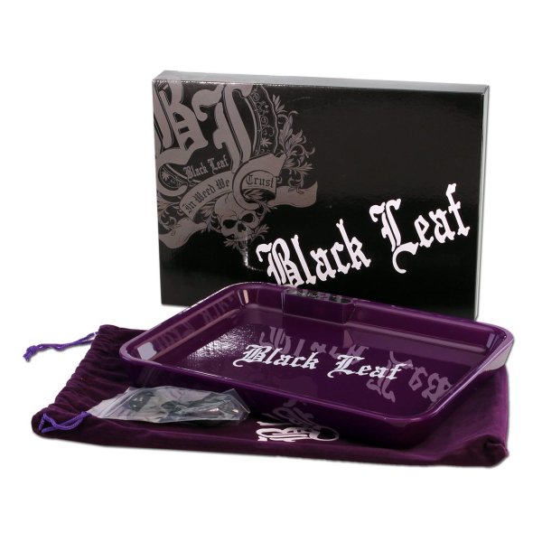 Black Leaf Mischschale LED - Lila