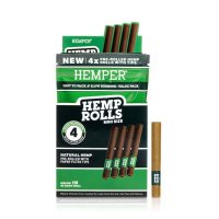 Hemper Mini Size Pre-Rolled mit Paper Filter Tips, 4Stk...