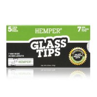 Hemper Glass Tips 7mm, 5Stk