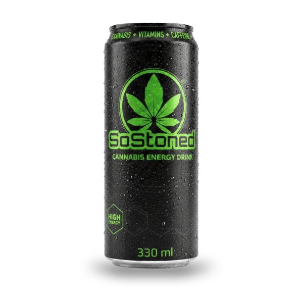SoStoned Cannabis Energy Drink 330ml (ohne CBD)