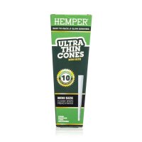 Hemper Mini Size Ultra Thin Pre-Rolled Cones mit French Paper, 10Stk - Classic