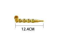 Champ High Pfeife Metall Skull, 12,4cm