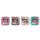 Champ High Aschenbecher Glas Colorful Skull