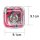 Champ High Aschenbecher Glas Colorful Skull
