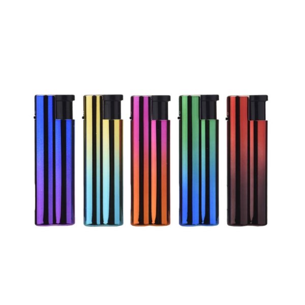 Prof Feuerzeug 8 Shape Jetflame Anodized