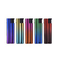 Prof Feuerzeug 8 Shape Jetflame Anodized