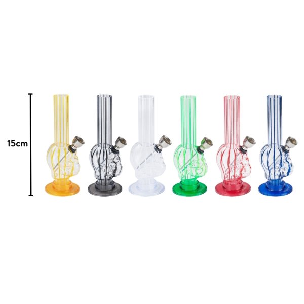 Champ High Bong Kunststoff Colorful 15cm