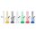 Champ High Bong Kunststoff Colorful 15cm