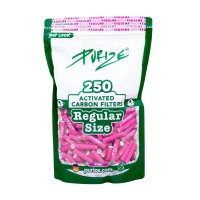 Purize Aktivkohlefilter Regular 9mm, 250Stk. Pink