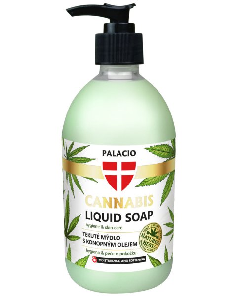 Palacio Flüssigseife mit 2% BIO Hanföl, 500ml