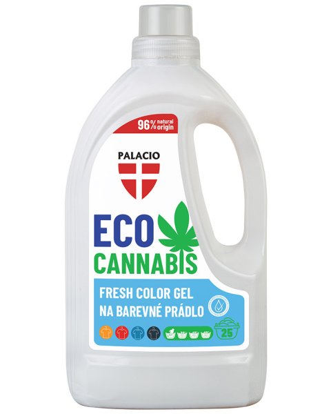 Palacio Waschmittel EcoCannabis Frische Farbe, 1,5L