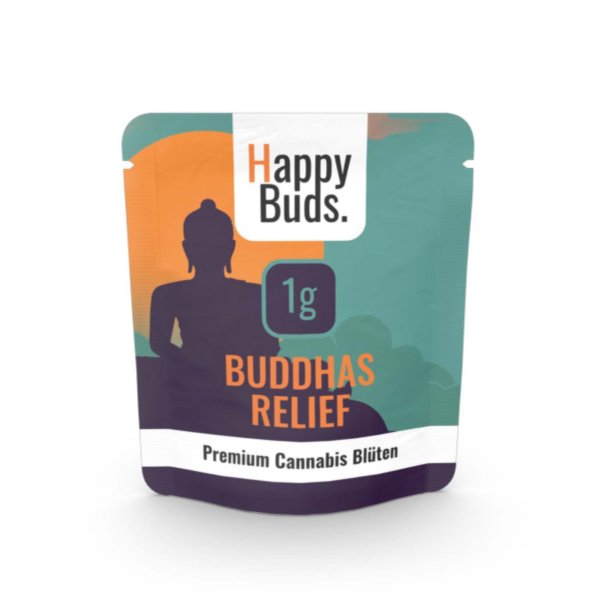 Happy Buds CBG Blüten Buddhas Relief - 1g