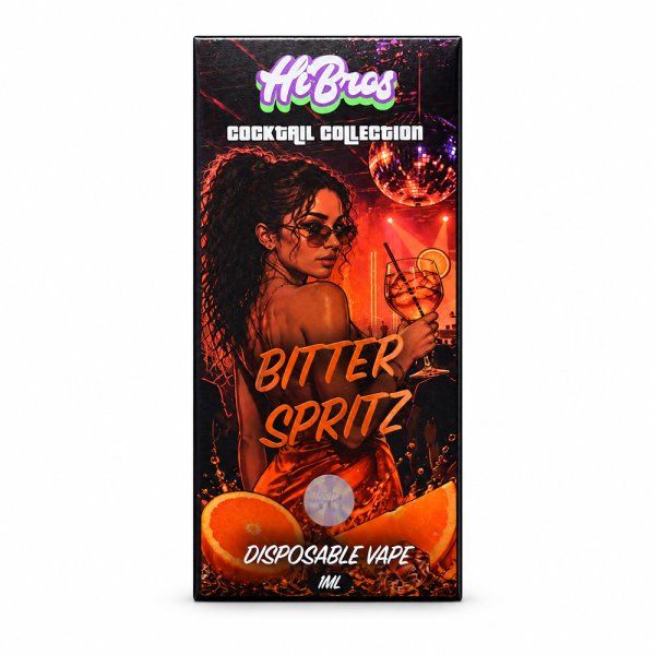 HiBros H3 Vape Pen Cocktail Collection 1ml Bitter Spritz