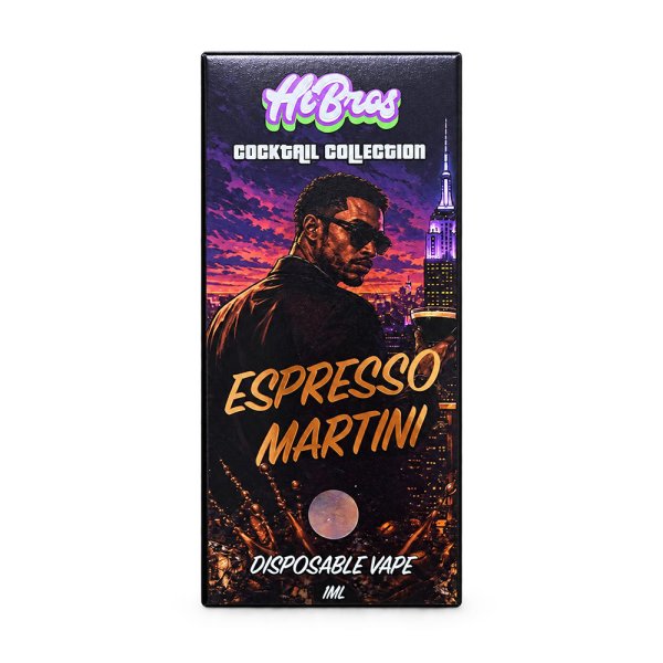 HiBros H3 Vape Pen Cocktail Collection 1ml Espresso Martini