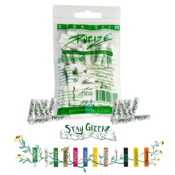 Purize Aktivkohlefilter XTRA Slim Size 50Stk.