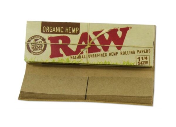 Raw Papers Organic mit Tips 1 1/4