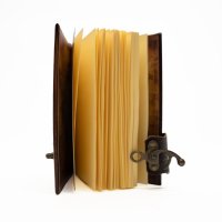 Tagebuch Leder diverse Dekore - klein