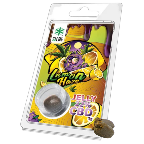 Plant of Life CBD Jelly 22% 1g Lemon Haze