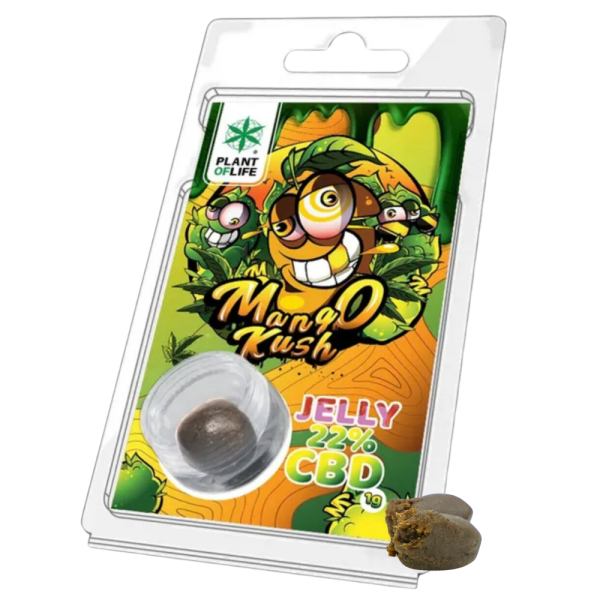 Plant of Life CBD Jelly 22% 1g Mango Kush